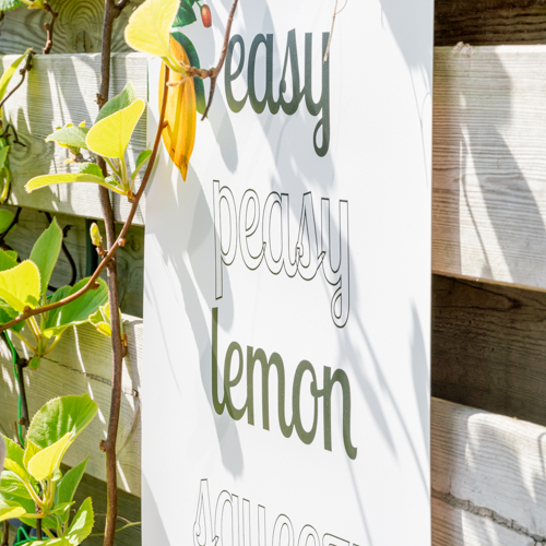 Garten-Poster