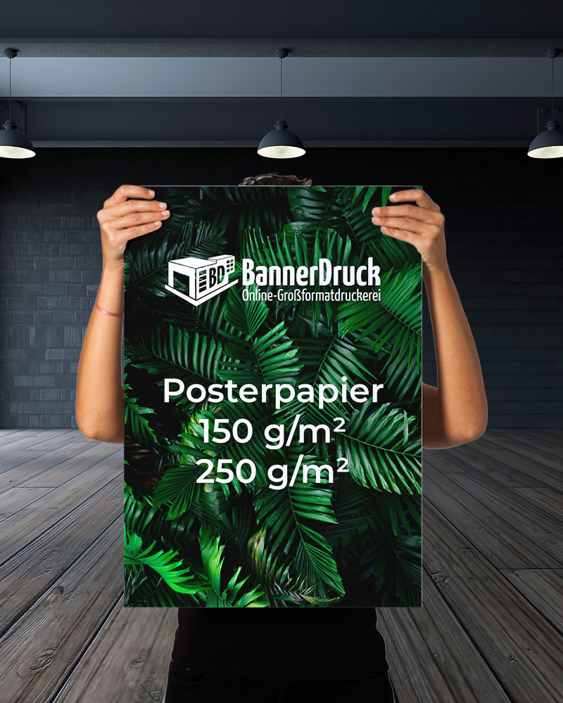 Das hochwertige Posterpaier Das hochwertige Posterpaier
