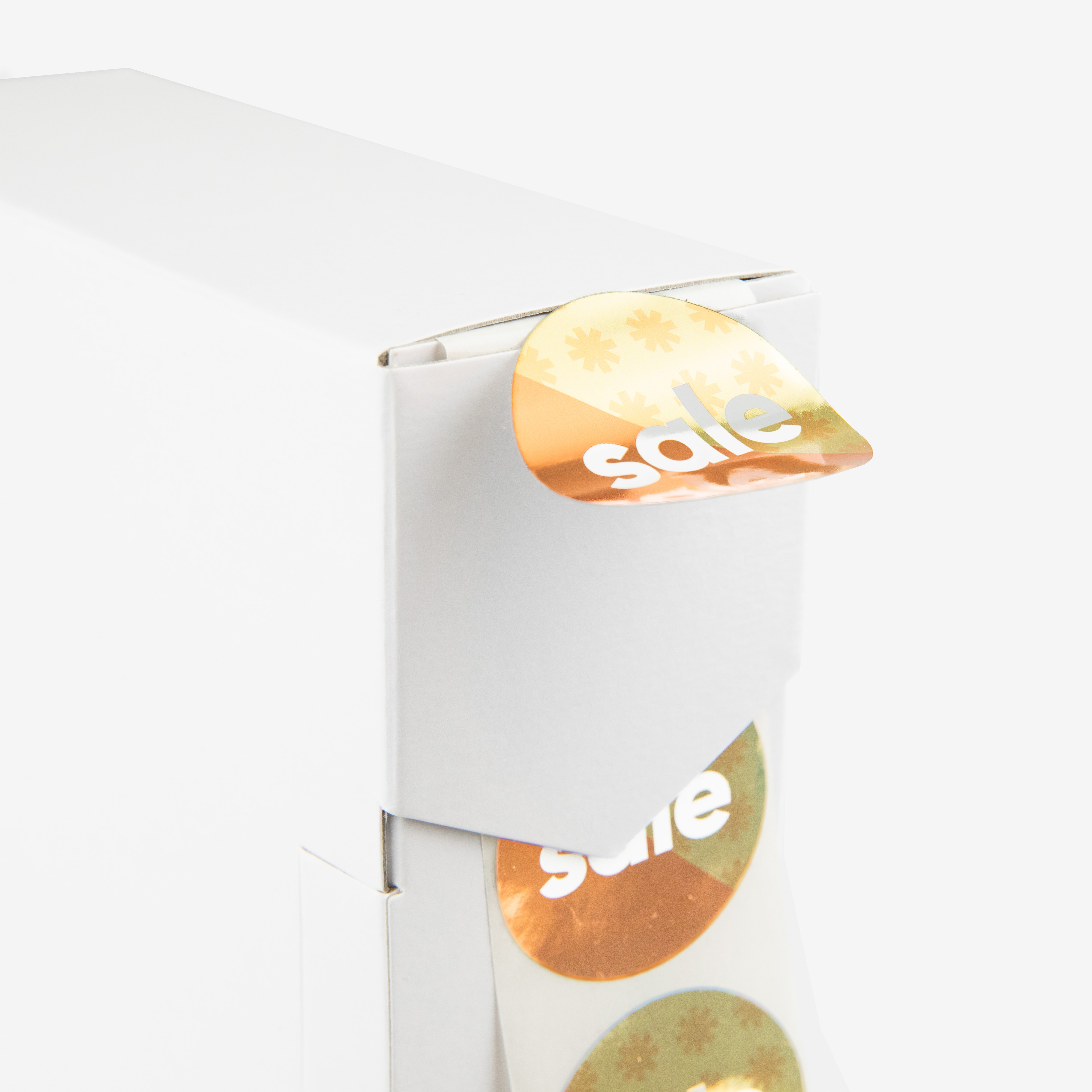 Aufkleber auf Rollen - Standardformate