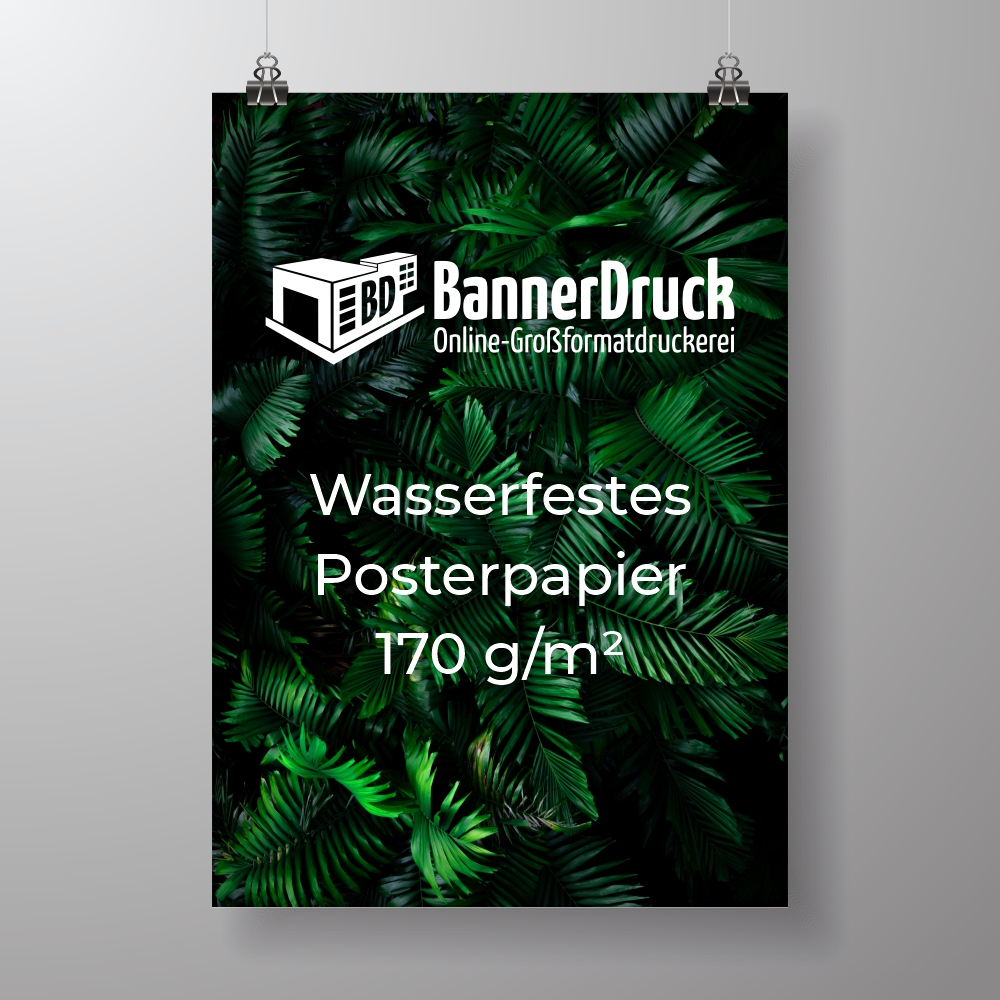 Wasserfestes Poster - Synaps® Polyester Papier