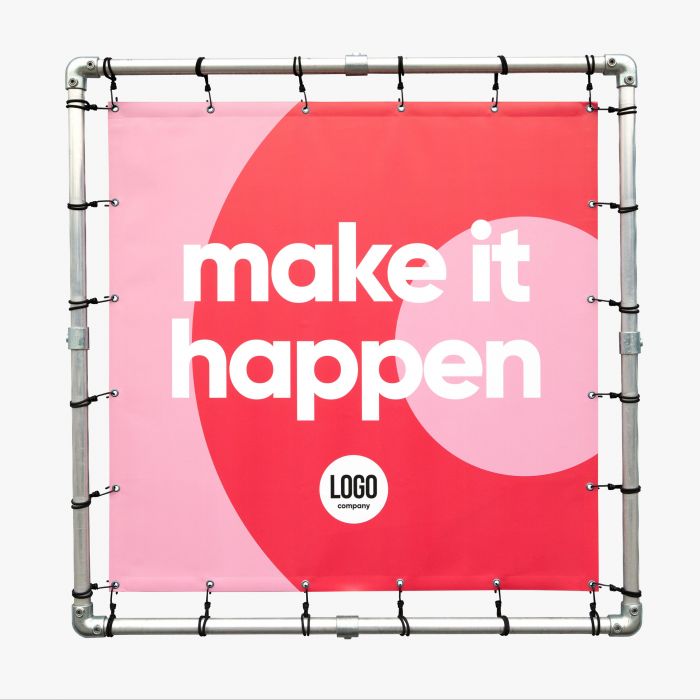 Bannerrahmen front Bannerrahmen front