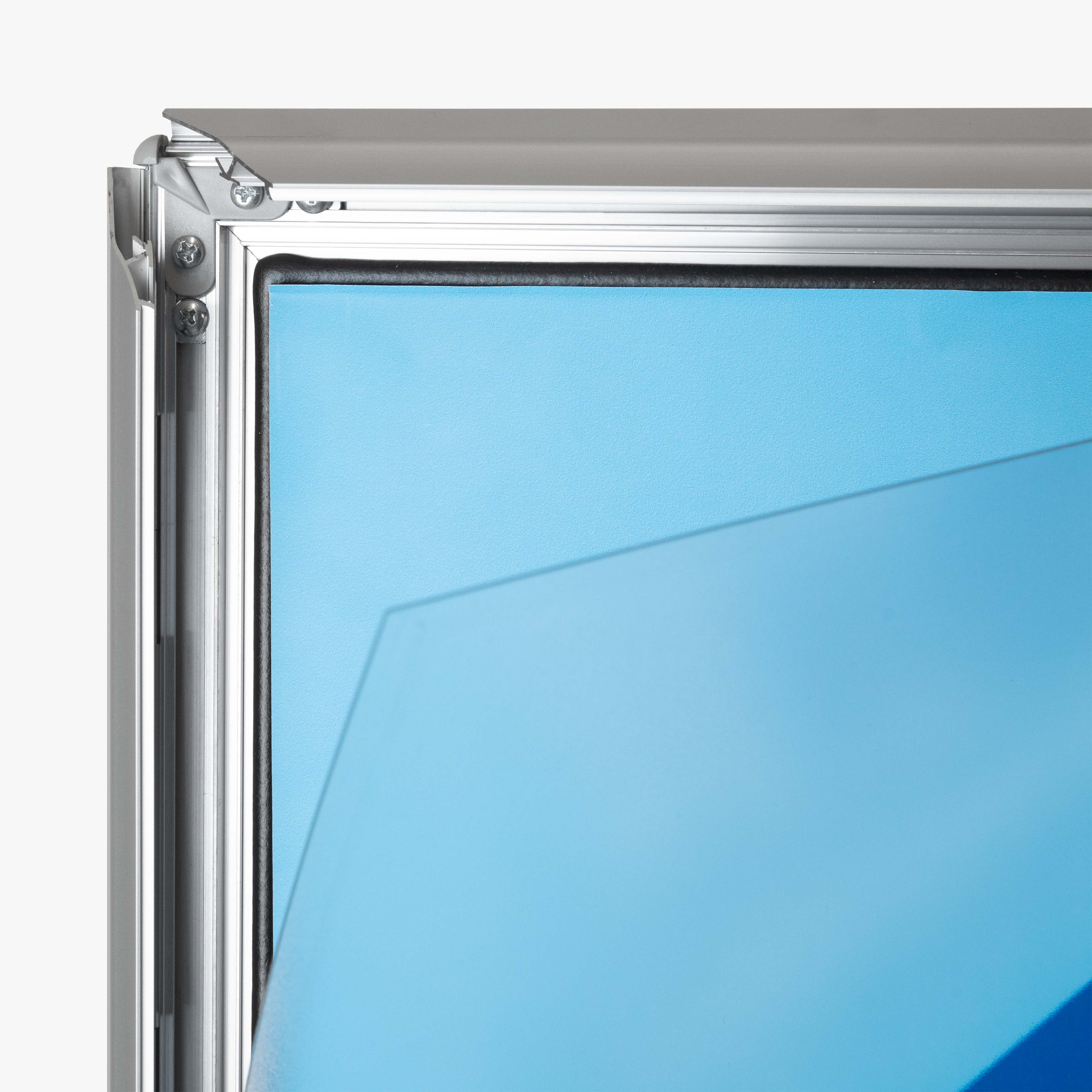 Premium Kundenstopper mit Wassertank