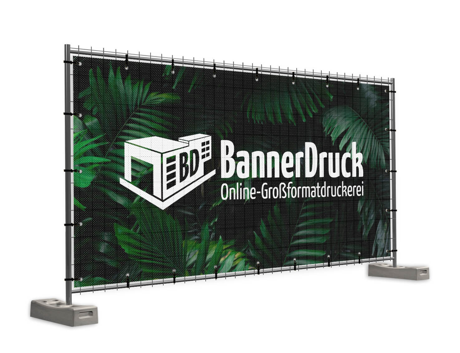 Bauzaunbanner bannerdruck-net-bauzaun